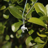 Kiwi Necklace Plated