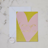 Love You Mum / Card