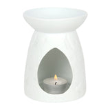 Butterfly White Ceramic - Oil Burner