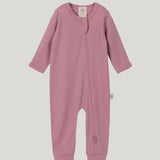 Merino Footless Onesie - Blossom