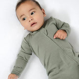 Merino Footless Onesie - Sage