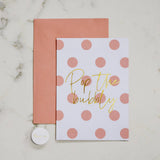 Pop The Bubbly - Card