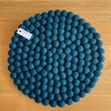 Felt Ball Pot Stand Round