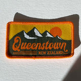 Queenstown Patch - Green Orange