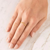 Bohdi Stacker Ring Gold Vermail