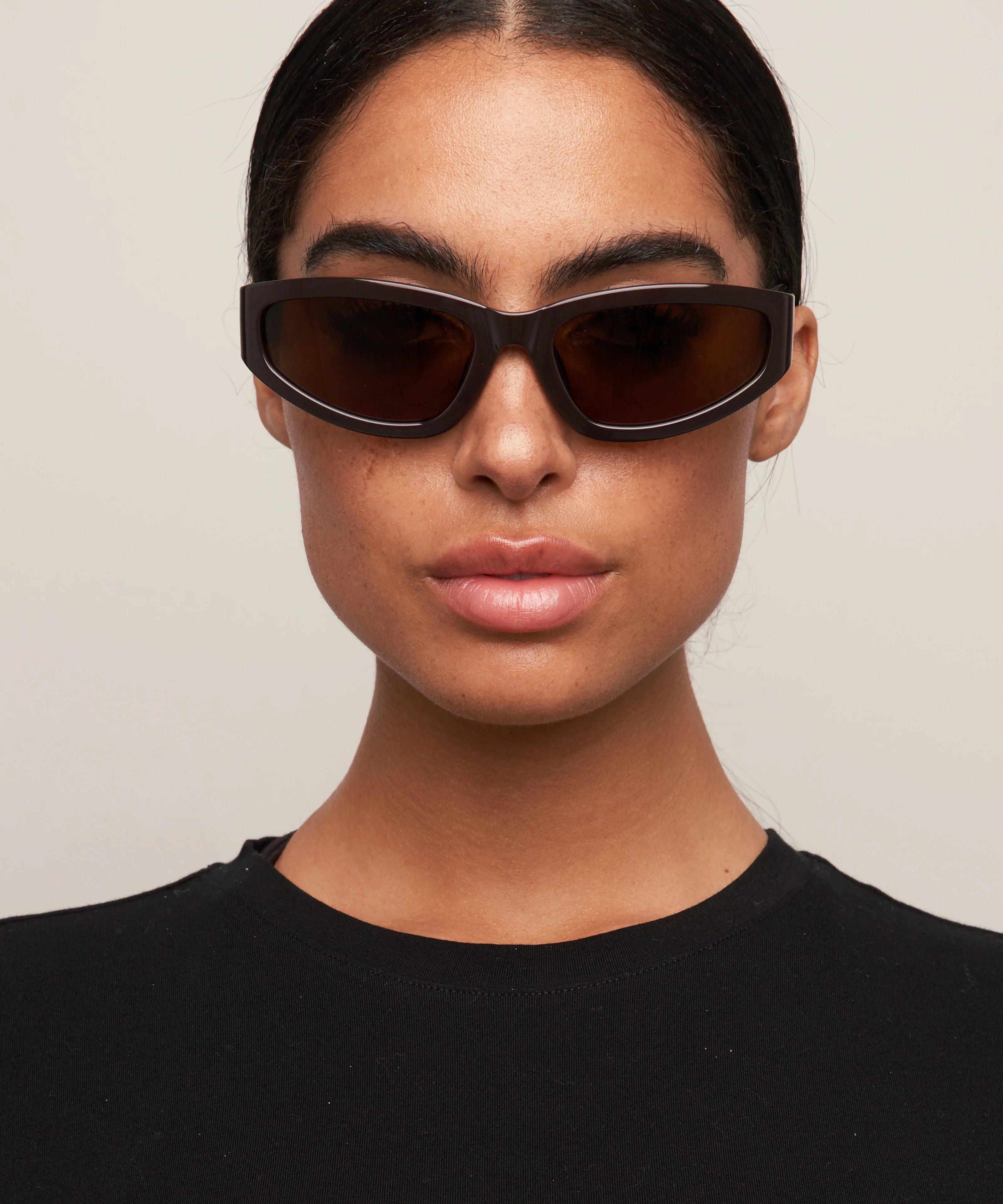 Otra Sunnies - Raci - Dark Chocolate/Brown