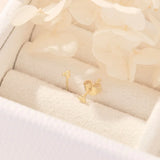 Micro Dot Studs 14K Gold