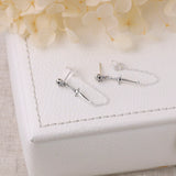 Dagger and Skull Chain Studs