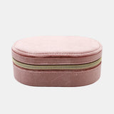 Sorrel Oval Jewellery Box - Pink