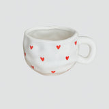 Yuna Ceramic Mug 260ml - Small Heart