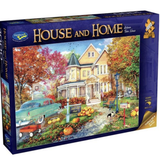 Autumn Town House 1000pc - Jigsaw Puzzle