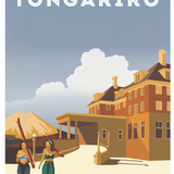 Chateau Tongariro - A4 Print