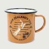 Enamel Mug - Mountain Biking - Large