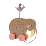 Pull Along Toy - Wheelie Kiwi