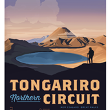 Tongariro Northern Circuit - A4 Print