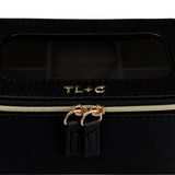 Clear Top Jewellery Case - Black