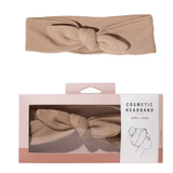 Waffle Cosmetic Headband Beige