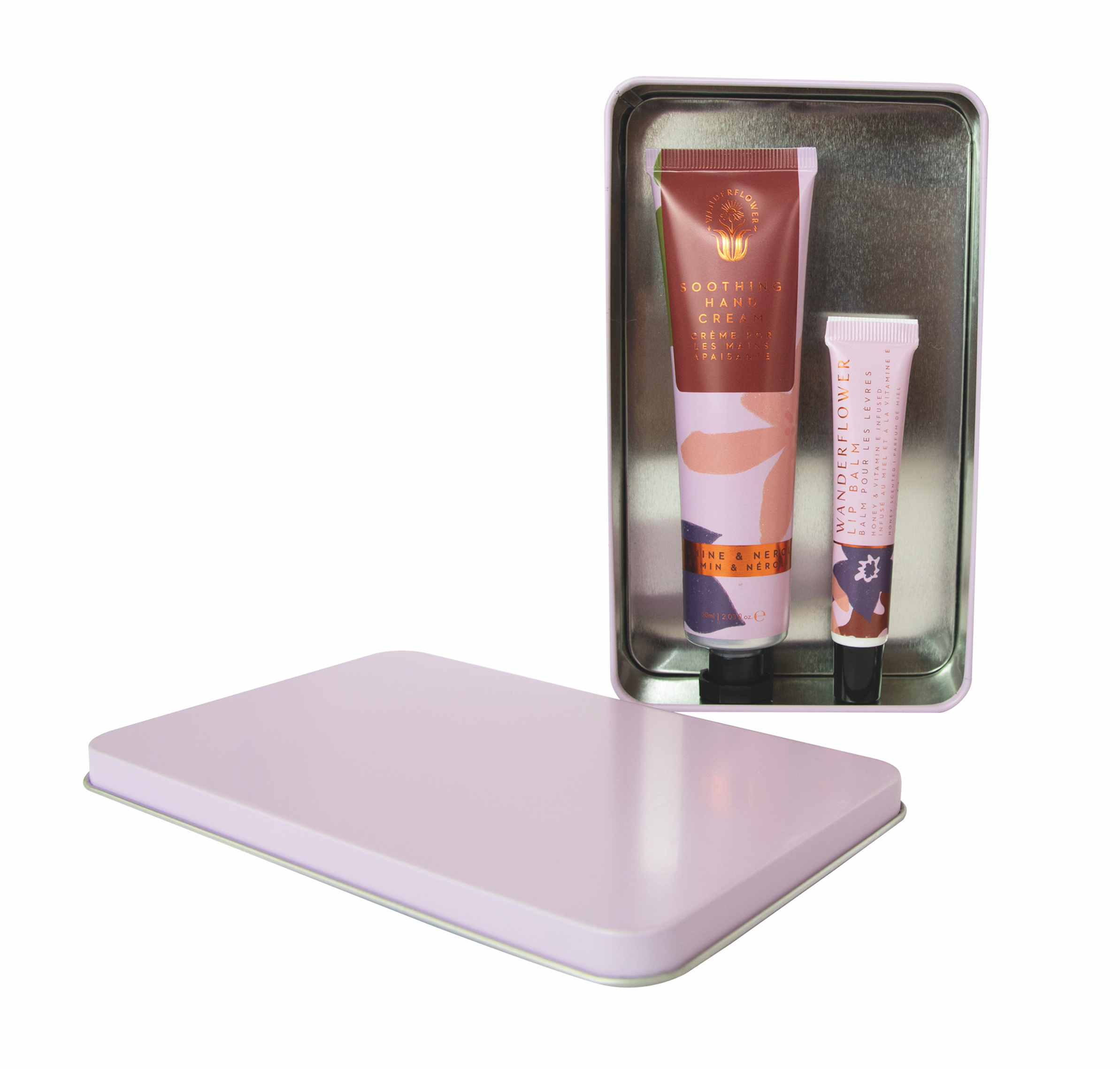 Wanderflower Soothing Hand & Lip Set