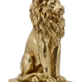 Lion With Crown - Gold /38cm