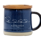 Glazed Ceramic Espresso Mug - Kiwi