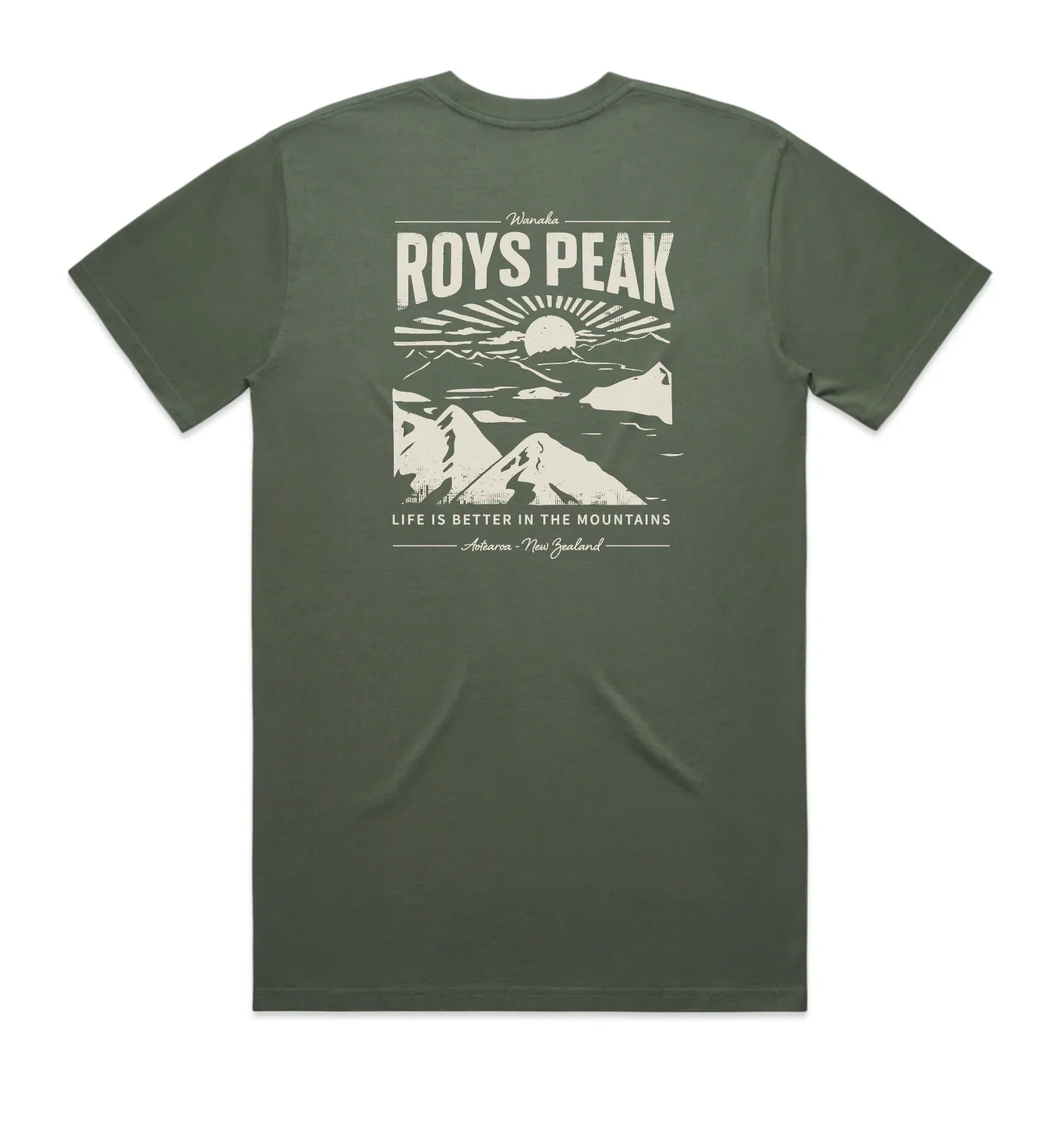Life is Better - Roys Peak - Mens Tee