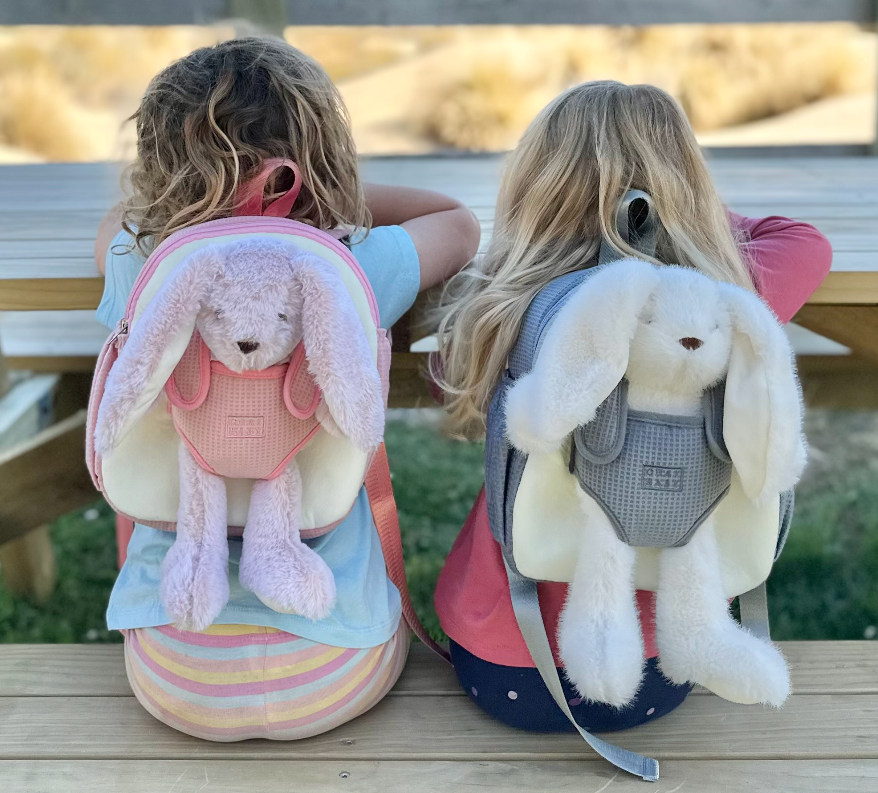 Blue Bunny Backpack