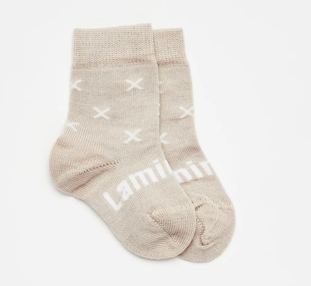 Merino Wool Crew Socks | Baby| Ted