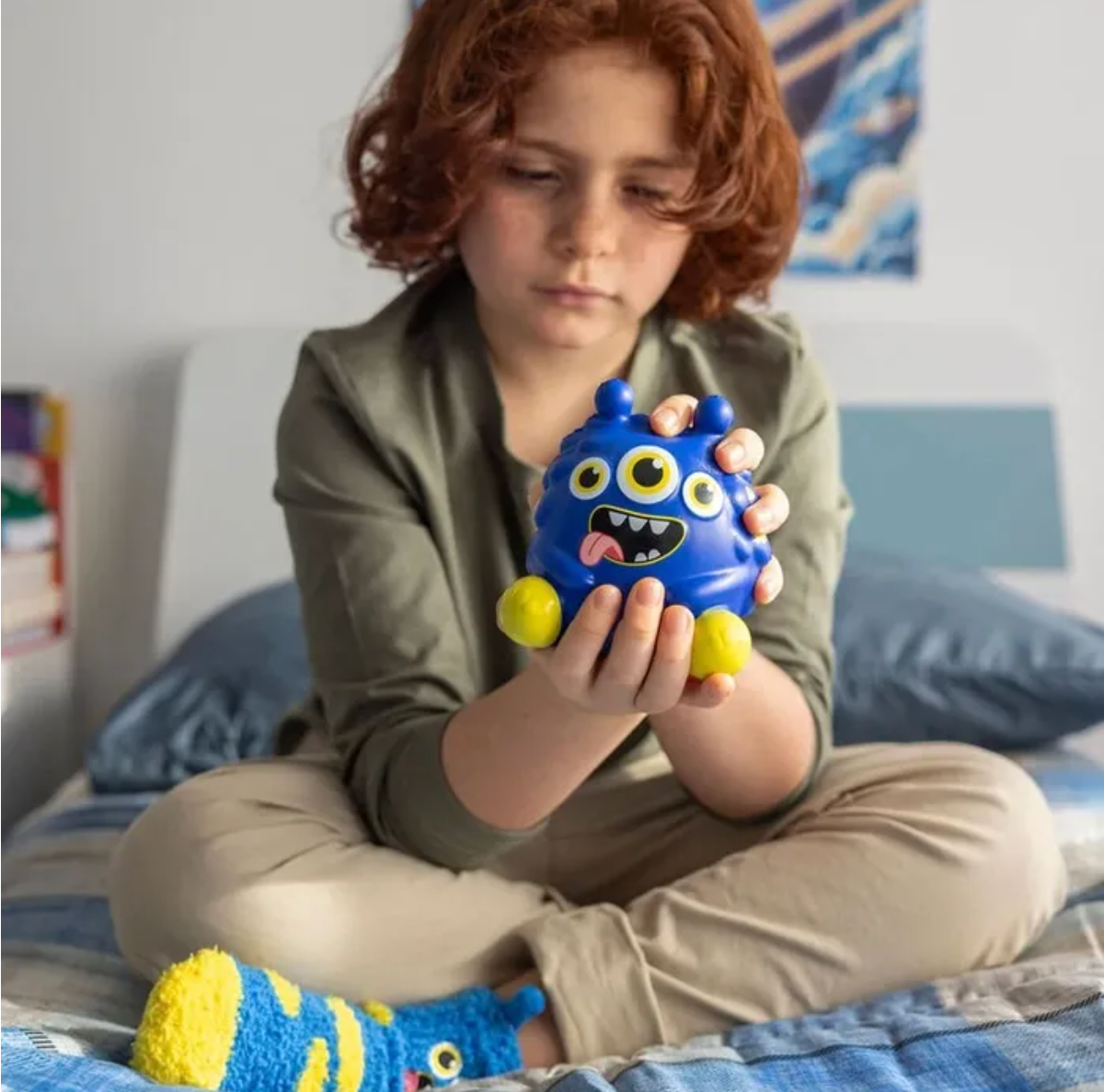 Anti-Stress Squishy - Stress Less Monster