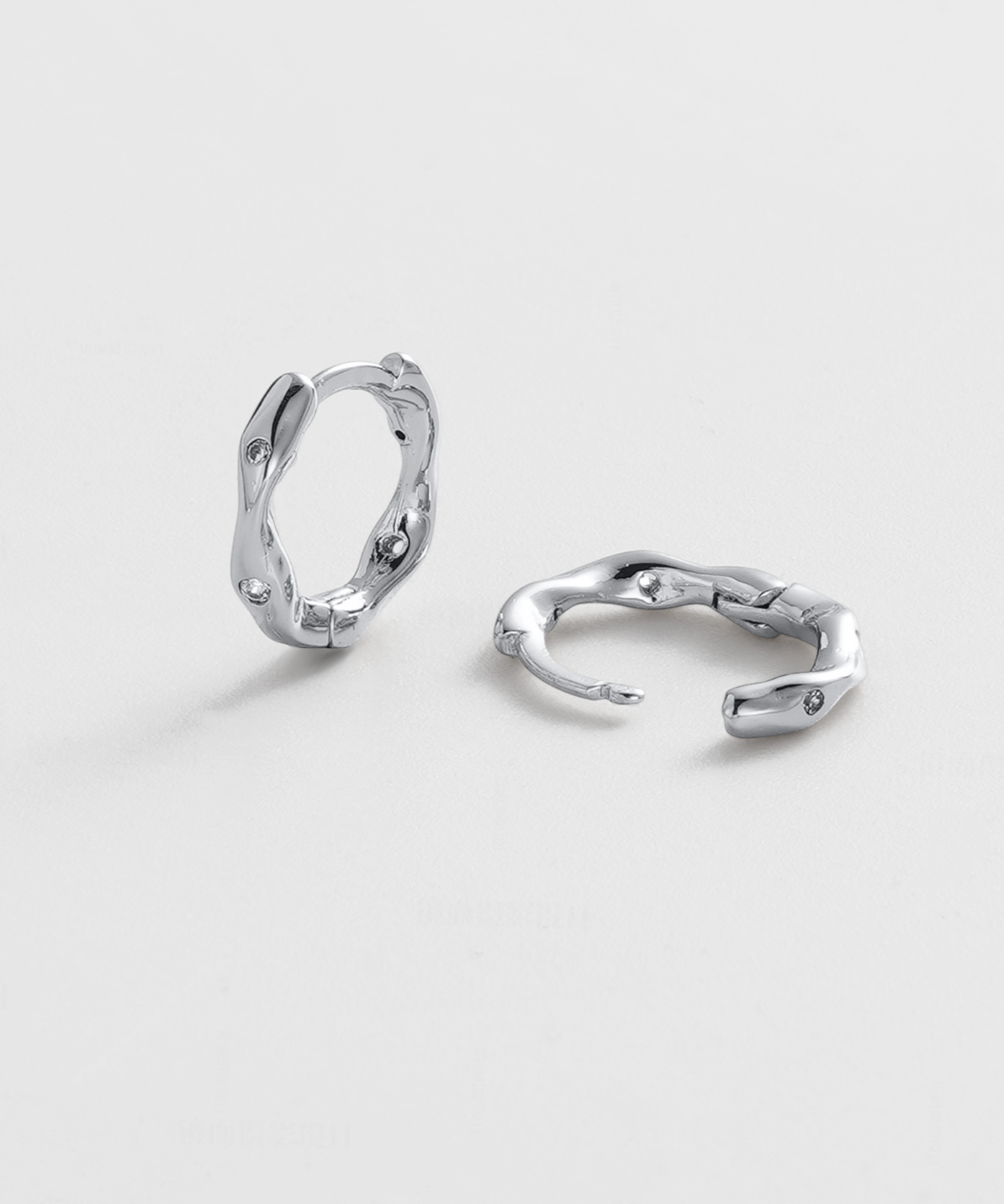 June Huggie-Earring