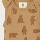 Singlet Bodysuit - Chubby Bear