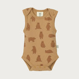 Singlet Bodysuit - Chubby Bear