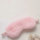 Sleeping Mask Plush Pink