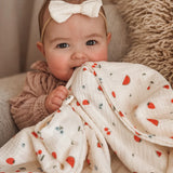 Organic Muslin Swaddle - Sweet Pickings