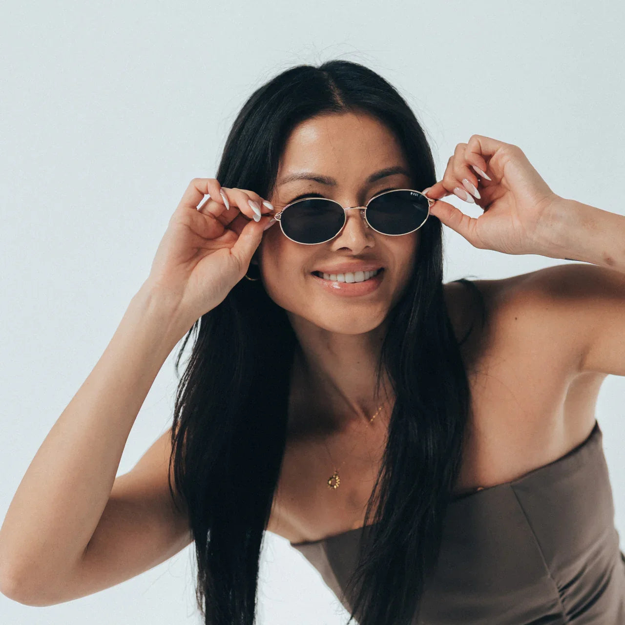ROC Sunnies - Love - Gold Smoke