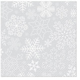Snowflakes & Stars Gold - Napkins