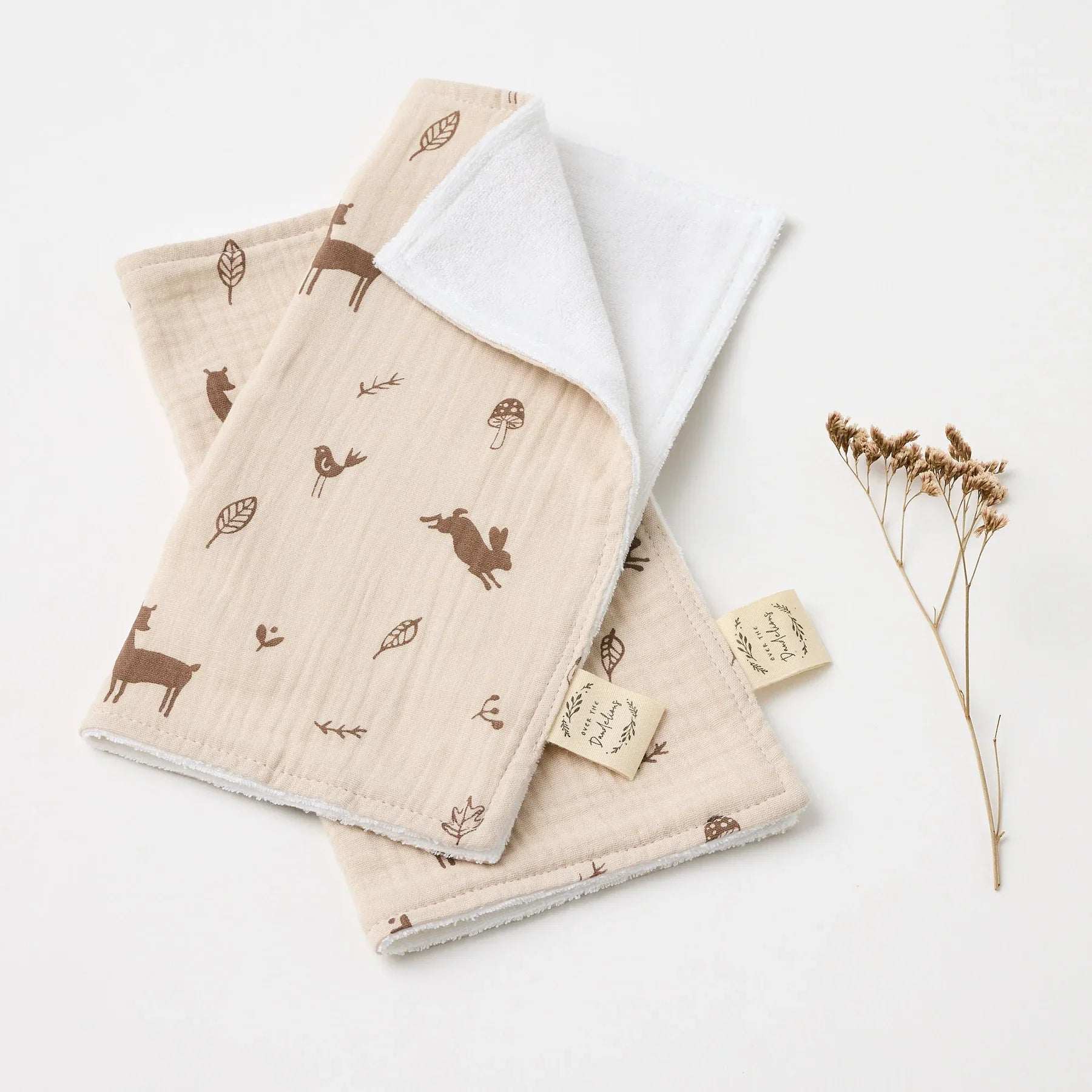 Wash Cloth Set of 2 - Woodlands