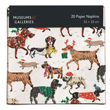 Winter Walkies Paper Napkin - Pkt 20