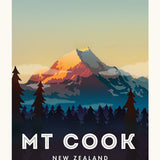 Mt Cook - A4 Print
