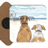 Little Dog Laughed - Growing Old - Coaster