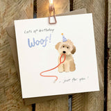 Lots Of Birthday Woof - Card