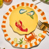 Lobster - Stoneware Plate
