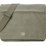 Classic Flap Front Messenger Bag - Khaki