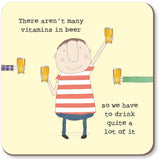 Rosie Made a Thing - Vitamins - Coaster
