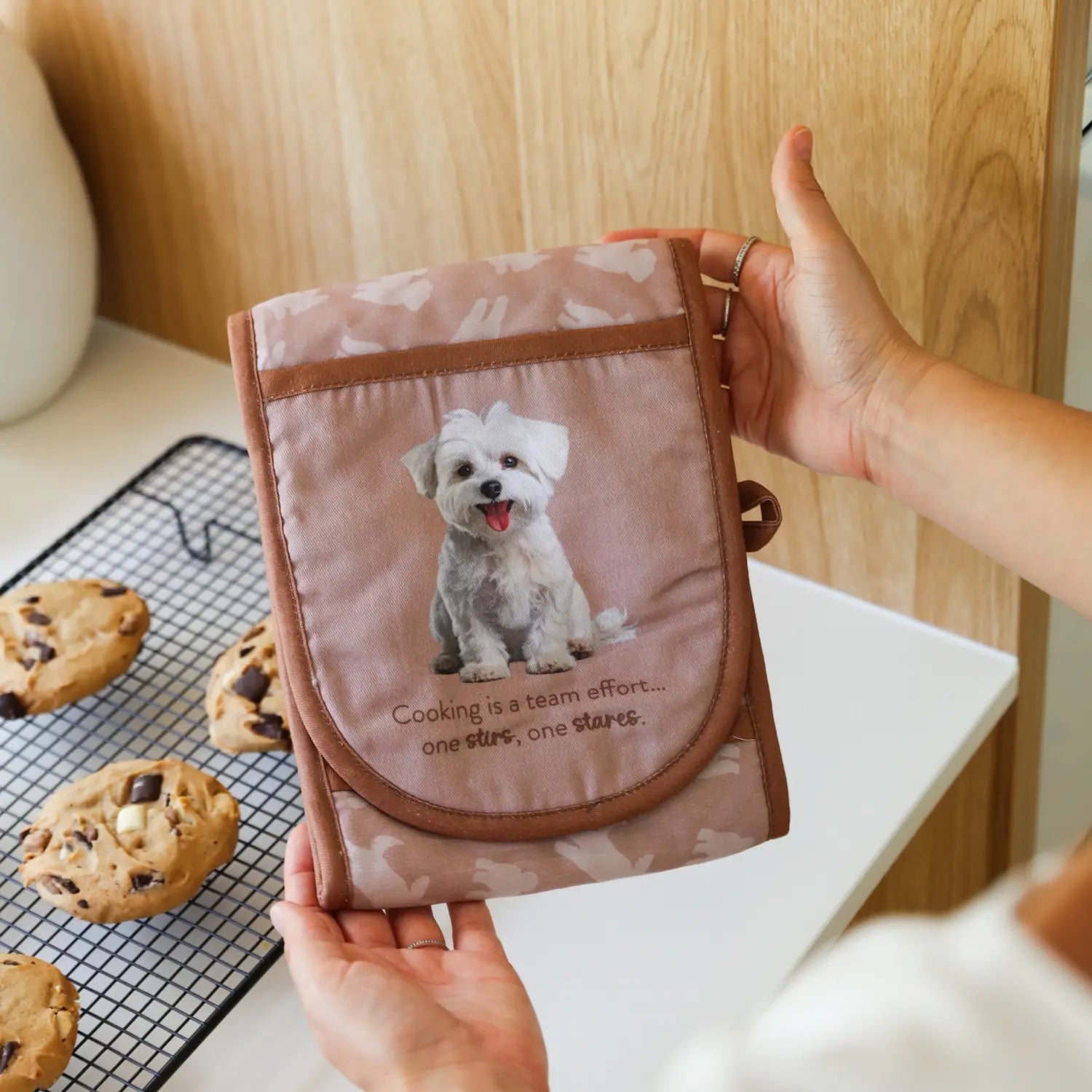 Cook's Companion - Maltese / Oven Mitt