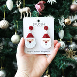Christmas Santa Earrings