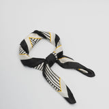 Darya Square Scarf - Black