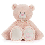 Demdaco My First Teddy Pink 24cm