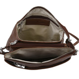 Eva Small Square Leather Sling Bag