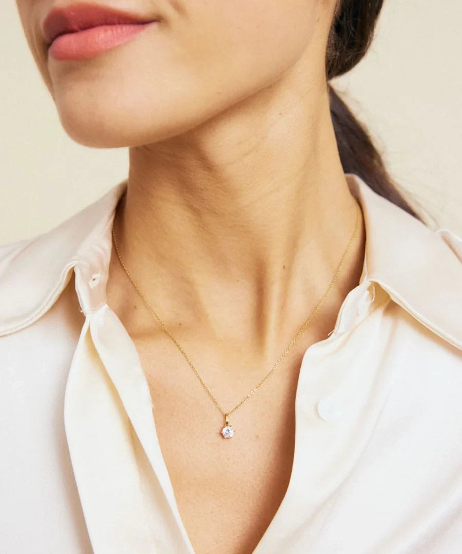 Crown Necklace Gold