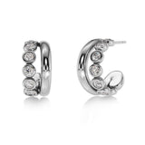 Grace Hoops L Steel